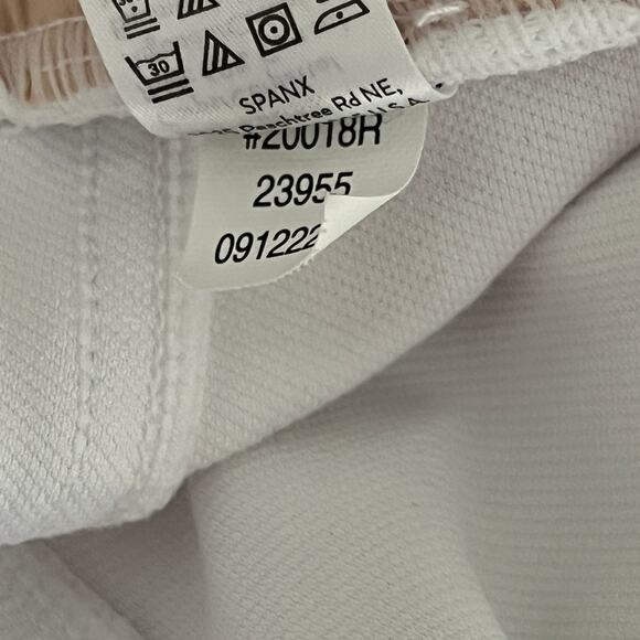 SPANX Jean-ish Ankle Leggings Women's Medium White Pull On Shaping Slimming - Picture 5 of 5